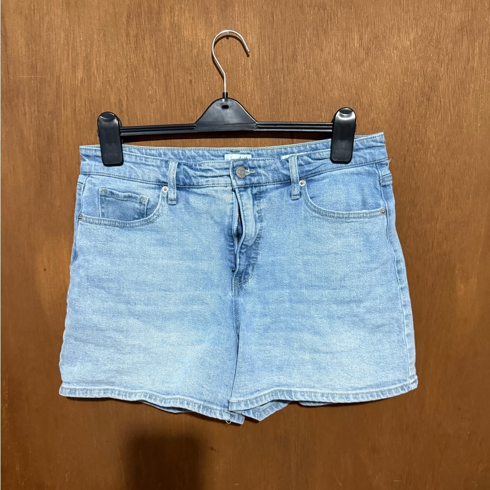 Wonderly Light Blue Jean Shorts